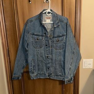 Wrangler Jean Denim Jacket Large